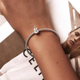 925 Sterling Silver Retro Bass Beads For Diy Bracelets & Necklaces