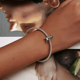 925 Sterling Silver Dog Beads For Diy Bracelets & Necklaces