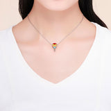 925 Sterling Silver Turkish Balloon Beads Necklace