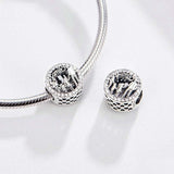 925 Sterling Silver Family Charm Bracelet Beads