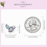 925 Sterling Silver Rabbit Ear Magic Hat Beads For Diy Bracelets & Necklaces