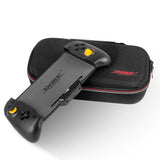 Enhanced Switch Gamepad Grip with Vibration and Storage