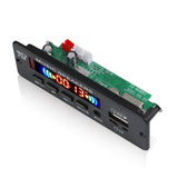 12V Car Mp3 Player Board With Bluetooth Fm Radio Usb - Remote Control Recording