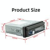 7 Inch Manually Retractable Car Mp5 Player With Mirror Link Fm Tf Card Usb Bluetooth Hands-Free Calling Reversing Trajectory & Cayplay