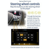 7 Inch Manually Retractable Car Mp5 Player With Mirror Link Fm Tf Card Usb Bluetooth Hands-Free Calling Reversing Trajectory & Cayplay