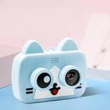 2.0 Hd Screen Wifi Children's Digital Camera with 12mp Cartoon Design and Fun Photography - 2 Screen Wifi Cartoon Design Fun Photography - Pink