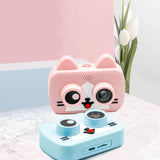 2.0 Hd Screen Wifi Children's Digital Camera with 12mp Cartoon Design and Fun Photography - 2 Screen Wifi Cartoon Design Fun Photography - Pink