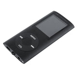 1.8 Inch Metal Mp4 Player + 16G Tf Card + Earphone + Cable - Black - With 8G Tf Card+Earphone+Cable