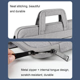 11.6-12.5 Inch Multi-compartment Laptop Sleeve with Waterproof Storage - Rose Pink