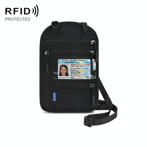 Rfid Passport & Certificate Protection Cover - Black