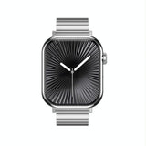 2.04 Inch Colour Screen Smart Watch Steel Strap Support Bluetooth Call - Black