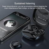 Black Open Wireless Bluetooth Earphones - Ysp18 Ows