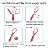 18-in-1 Sports Set with Lightsaber Golf Racket and Grip