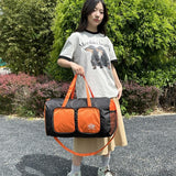 Lightweight Multifunctional Travel Bag For Outdoor Sports Vanaheimr Folding Handbag - Grey