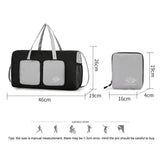 Lightweight Multifunctional Travel Bag For Outdoor Sports Vanaheimr Folding Handbag - Grey