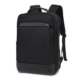 18 Inch Waterproof Double Shoulder Backpack With Usb Black
