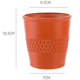 Versatile Hydroponic Flower Pot for Wet and Dry Arrangements - Milk White