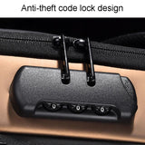 Waterproof Usb Crossbody Backpack For Sports - Black Gold