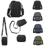 Waterproof Men Shoulder Bag Multifunctional & Durable - Black