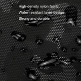 Waterproof Men Crossbody Chest Bag For Outdoor Adventures - Black