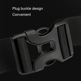 Waterproof Men Crossbody Chest Bag For Outdoor Adventures - Black