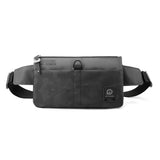 Waterproof Men Crossbody Chest Bag For Outdoor Adventures - Black