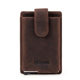 Secure Business Card Holder - Coffee Rfid Protection