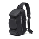 Stylish Men Crossbody Bag Versatile And Durable - Black