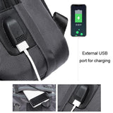 Stylish Men Crossbody Bag Versatile And Durable - Black