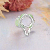 925 Sterling Silver Dragonfly Animal Bead