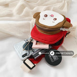 Adorable Monkey Crossbody Bag For Kids - Yellow