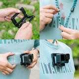 Adjustable Lanyard for Outdoor Live Action Camera with Magnetic Bracket