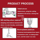 925 Sterling Silver Christmas Elk Pendant Beads