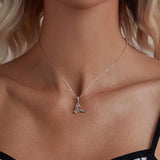 925 Sterling Silver Christmas Elk Pendant Beads