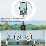 Intelligent 360 Degree Follow Gimbal Camera with Ai Face Recognition - Black