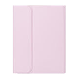 10.9 Ipad 10Th Gen 2022 Backlit Keyboard Case With Pen Slot - Bluetooth Leather - Pink