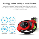 Wireless Mini-503 Earphones with Fm Radio & 32gb Tf Card Support - Black