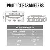 Universal Charging Dock for Nintendo Switch - Multi-functional - Black