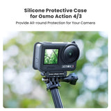Protective Silicone Case for Dji Action Camera Accessories - Black
