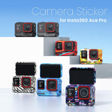 Sports Camera Accessories for Insta360 Ace Pro - Amagisn Body Sticker - Painting