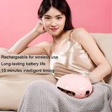 Rechargeable Hot Hand Massager K-901 Electric Airbag Kneading - White