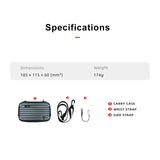 Small Protective Storage Bag for Magisn Accessories - Deep Gray