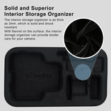 Small Organizer Bag for Sports Camera Accessories - Deep Gray