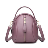 Multi Compartment Shoulder Bag For Women - Red