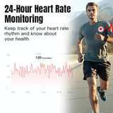 1.43 Inch Amoled Round Screen Steel Strap Smart Watch Supports Blood Oxygen Detection - Black
