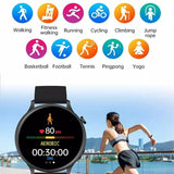 Bluetooth Smart Wristband With Heart Rate Monitor And Colour Screen
