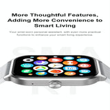 1.93 Inch Colour Screen Smart Watch Support Bluetooth Call / Health Monitoring - Black