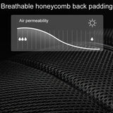 Waterproof Anti Theft Men Crossbody Bag Business Casual Multifunctional - Blue