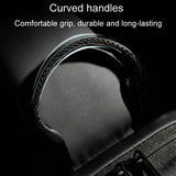 Waterproof Anti Theft Men Crossbody Bag Business Casual Multifunctional - Blue