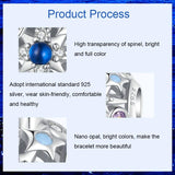 925 Sterling Silver Diy Bead Bracelet & Necklace Set